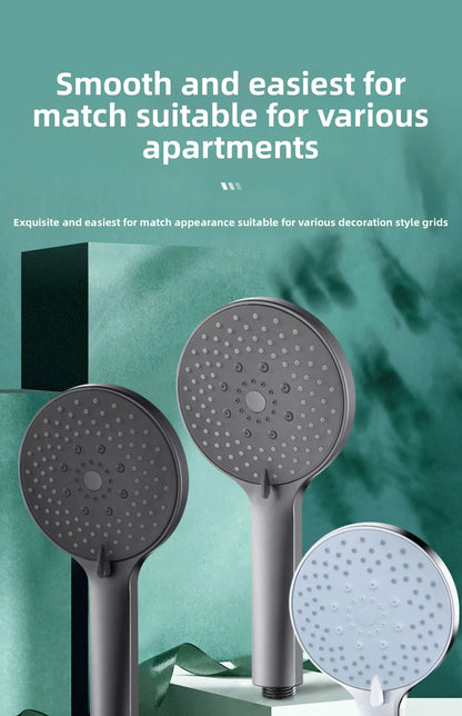 Bathroom Sprayer Shower Head Water Saving Handheld Rain