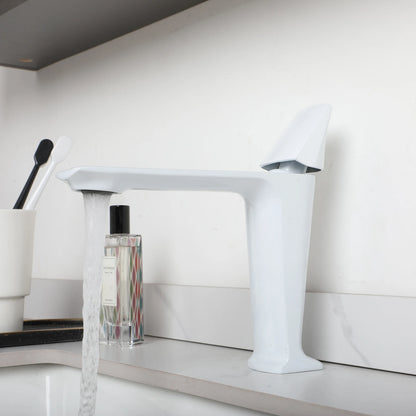 Kemaidi Rose Gold Bathroom Basin Sink Faucet Square