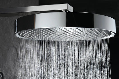 Chrome Digital Piano Bathroom Shower 12 Inch Round