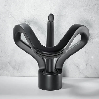 Faucet Bathroom Hollow Out Design Waterfall Basin Mixer