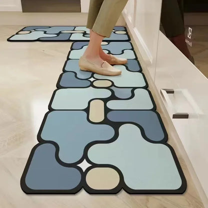 American Floor Mats Pvc Leather Waterproof Doormat Anti-Slip