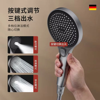 13cm Big Shower Head Modes Adjustable High Quality