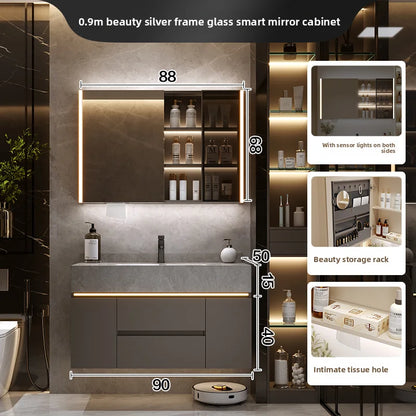 Rock Plate Integrated Basin Bathroom Washbasin Washbasin Bathroom