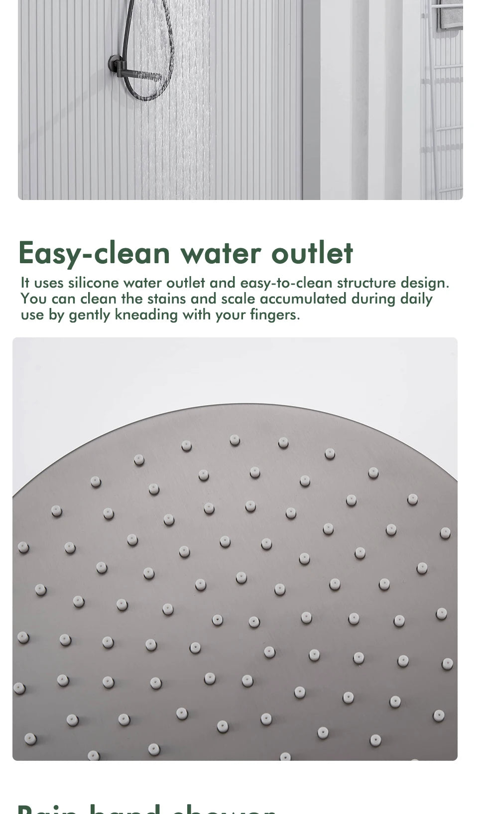 Gunmetal Shower Faucet Or Ways Concealed Box Bathroom
