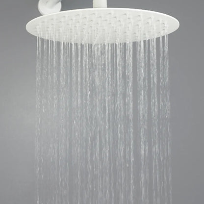 Round Stainless Steel Slim 8/10/12 Inch Large Rain