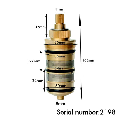 Cartridge Replacement Thermostatic Shower Control Switch