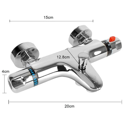 Bathroom Mixing Valve Cold Mixer Thermostatic Tap Thermostatic