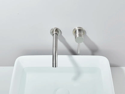 Matte Black Basin Faucet Brass White Bathroom Sink