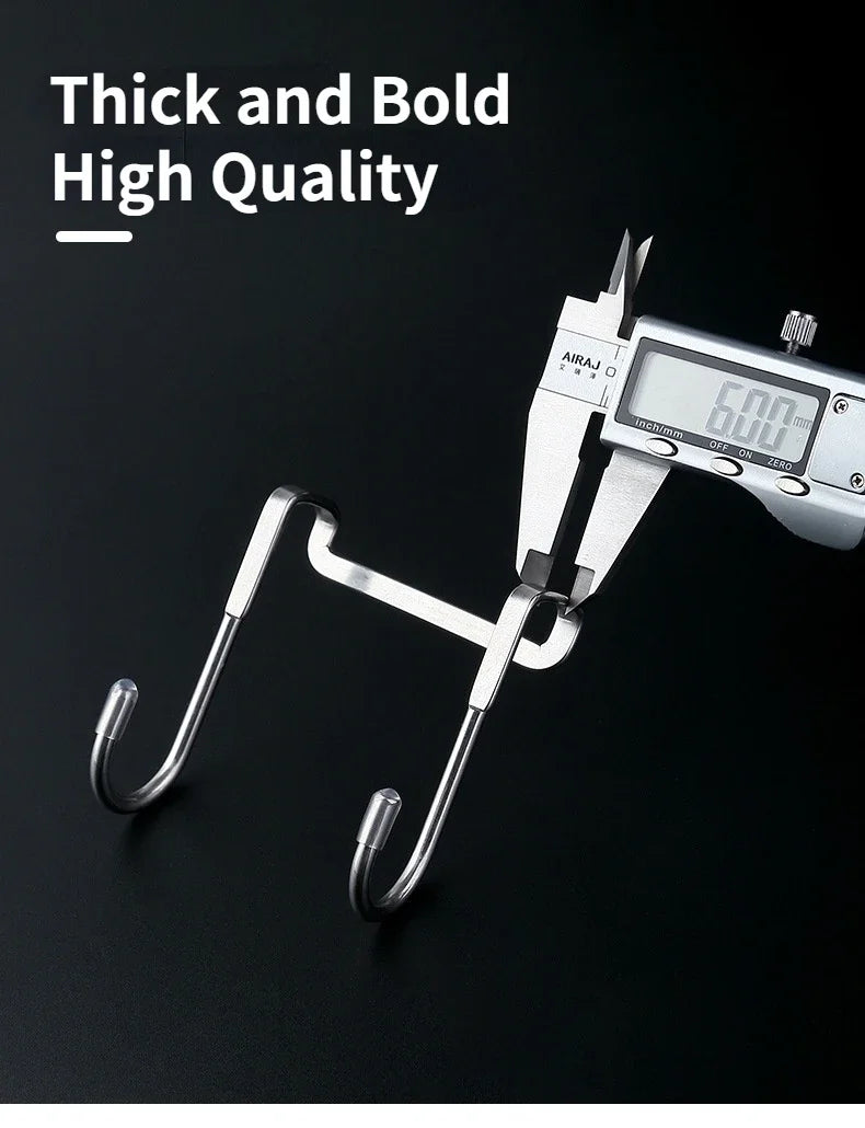 304 Stainless Steel Hook Punching Double S-Shape Hook