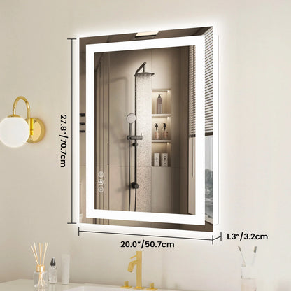 Jhk 36 24 Led Bathroom Vanity Mirror Wall