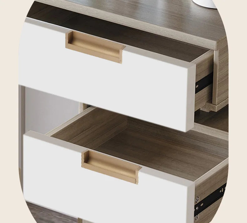 100-400mm Recessed Cabinet Drawer Pull Handle Bathroom Furniture