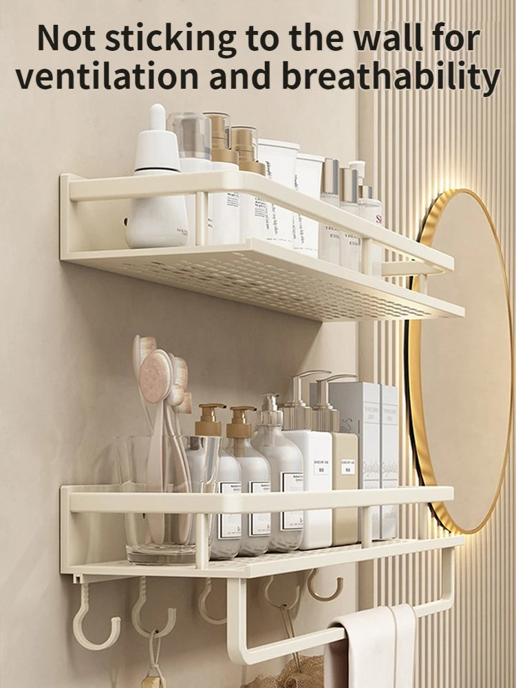 Yellow White Corner Shelf Bathroom Rack Shelf Organiser
