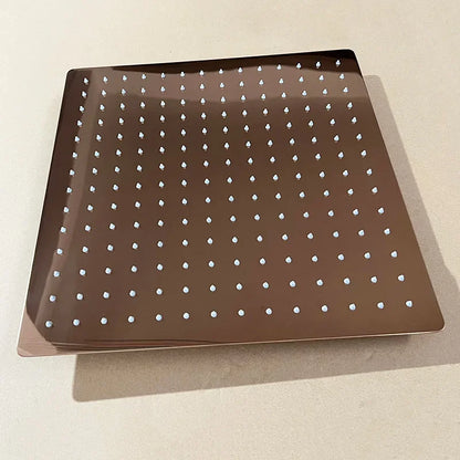 Square Rain Shower Head 304 Stainless Steel Ceiling