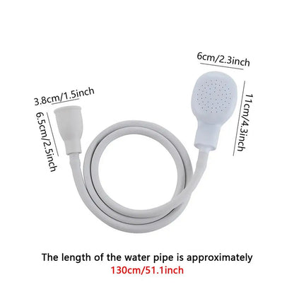Universal Sink Spray Rubber Hose Handheld Rain Shower