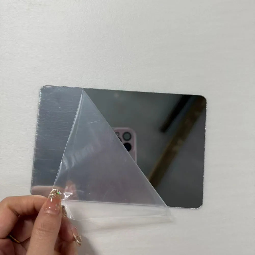 15 10cm Rectangle Acrylic Tape Backing Adhesive Locker