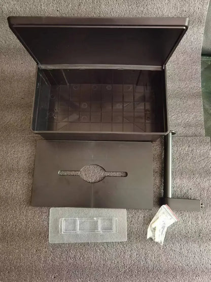 In Adhesive Toilet Paper Holder Box Shelf Storage