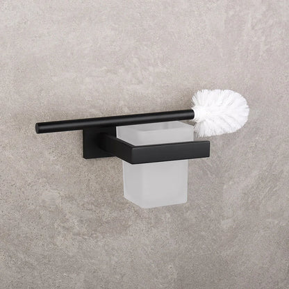 Matte Black Bathroom Hardware 304 Stainless Steel Towel