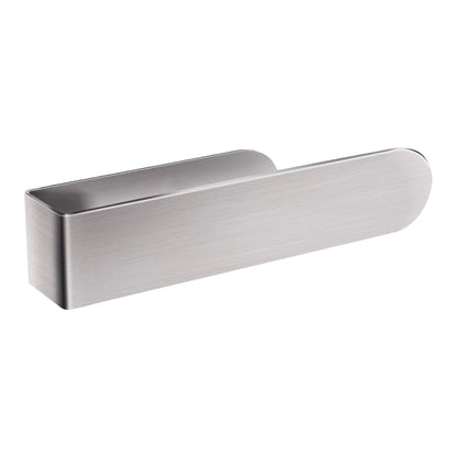Stainless Steel Brushed Silver Towel Holder Wall Mounted