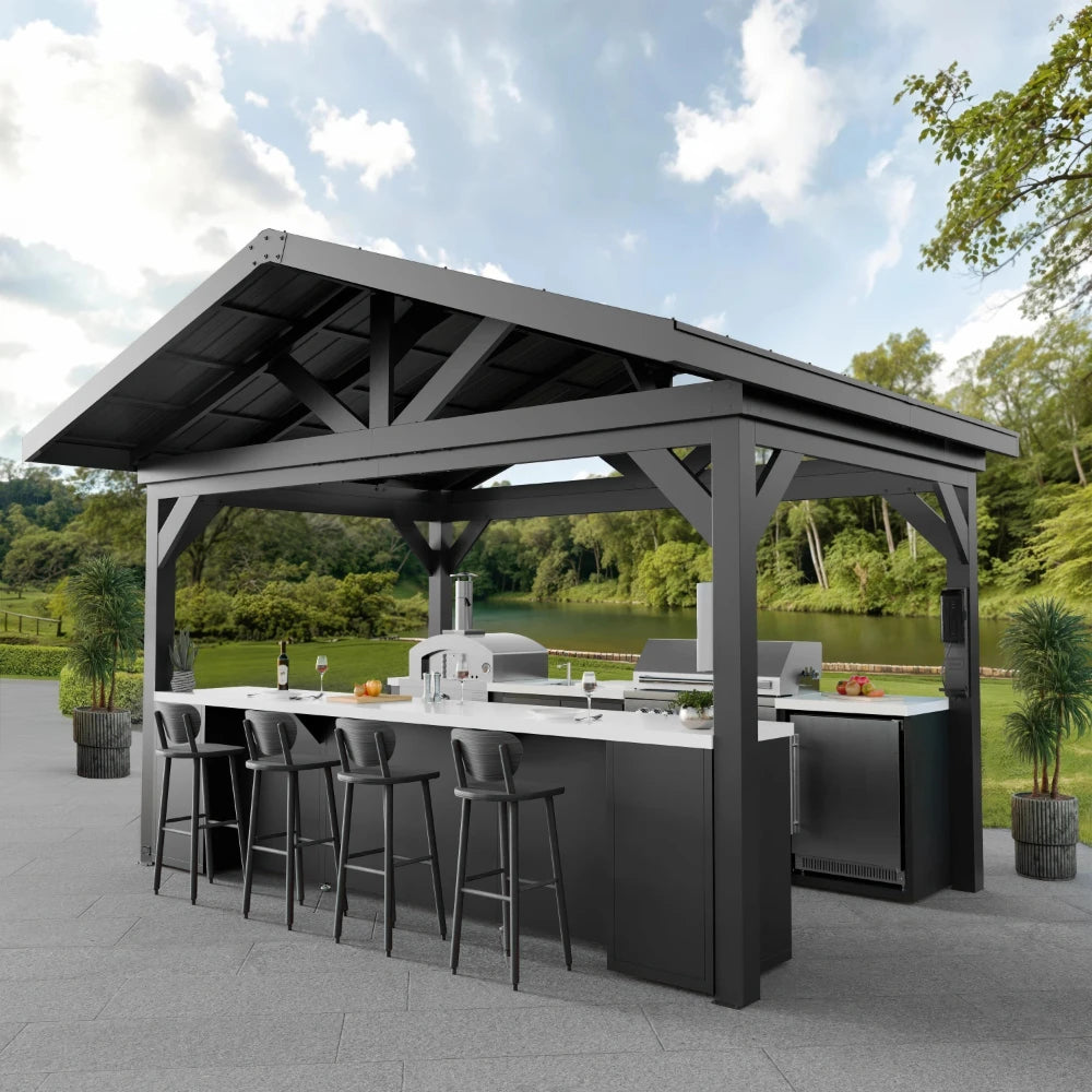Custom 304 Stainless Steel Outdoor Cabinet Sink Full