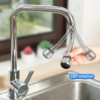 1/2pcs 360 Adjustment Sink Faucet Extender Filter Spray