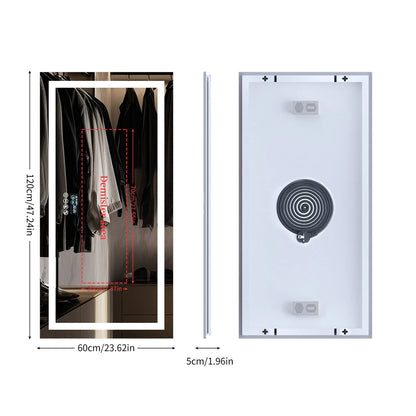 Xxl Bathroom Mirror Smart Led Vanity Mirror Wall