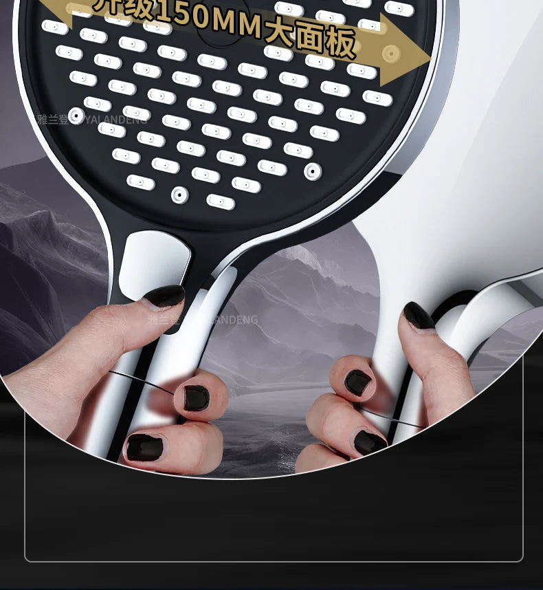 15cm Big Panel High Pressure Shower Head Filter