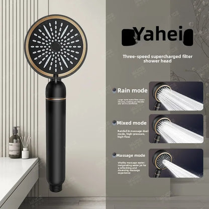 High Pressure Filter Shower Head Chlorine Removal Skin