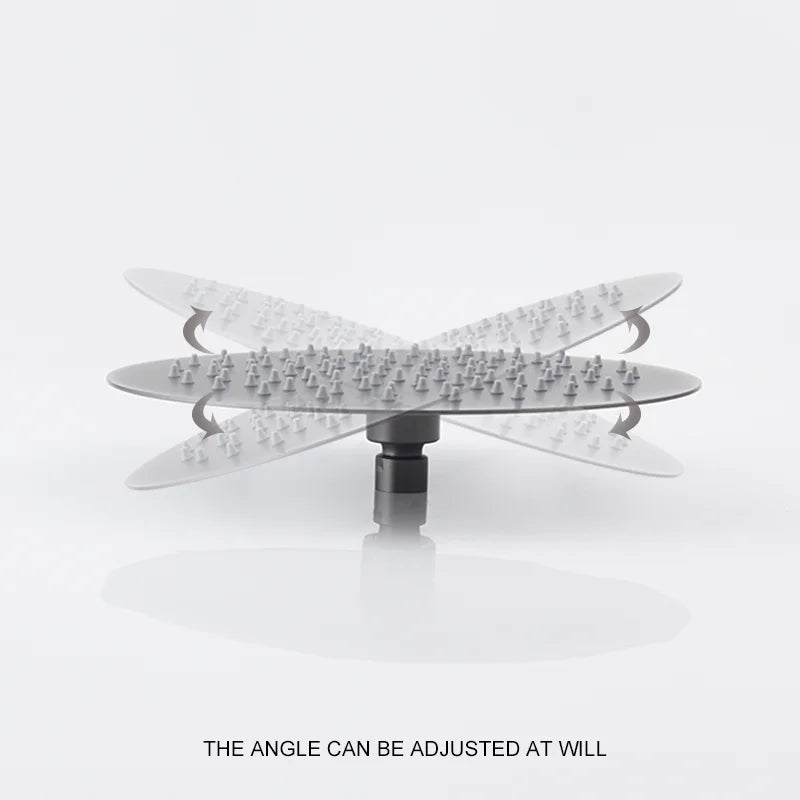 Round Stainless Steel Slim 8/10/12 Inch Large Rain