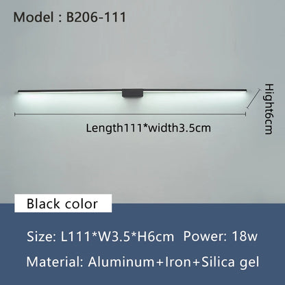 Neo Gleam Led Bathroom Mirrior Light Modern Wall