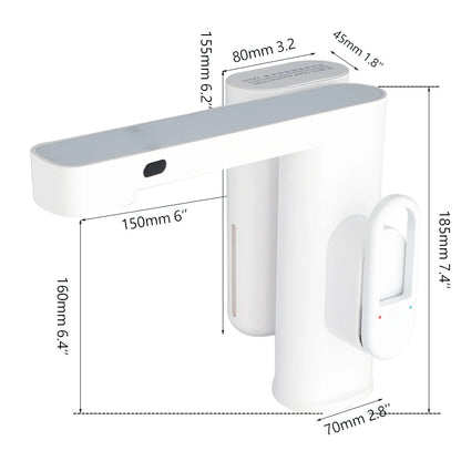 Zappo Sensor Bathroom Faucet Automatic Sensor Smart Soap