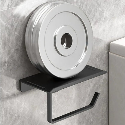 Wall Mounted Toilet Paper Holder No Drill Self