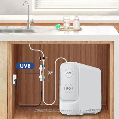 Uv8 Led Uv Water Filter Add-On Kit Under