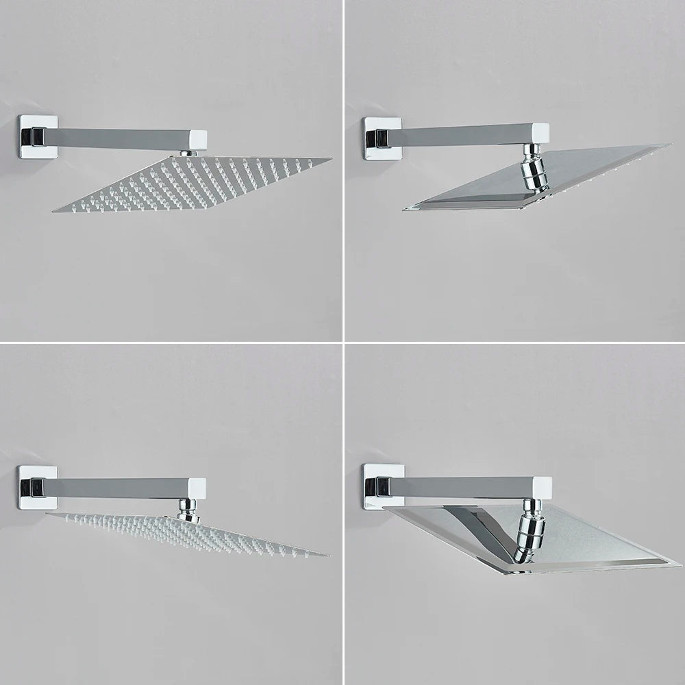 Concealed Chrome Shower Bathroom Shower Faucet Bath Shower