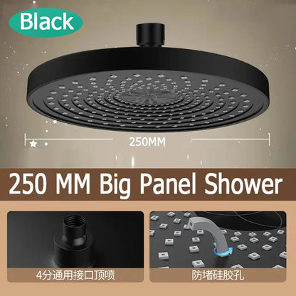 6/9 Inch Large Flow Supercharge Rain Shower Head