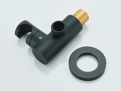 Brushed Gold Handheld Shower Bathroom Shower Faucet &