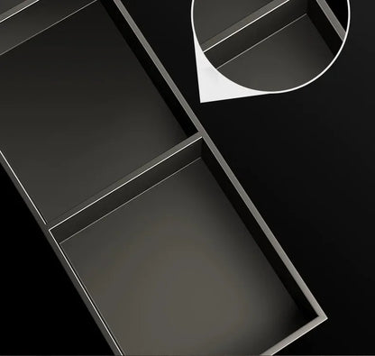 Stainless Steel Niche Bathroom Shelf-Embedded Tv Cabinet Style