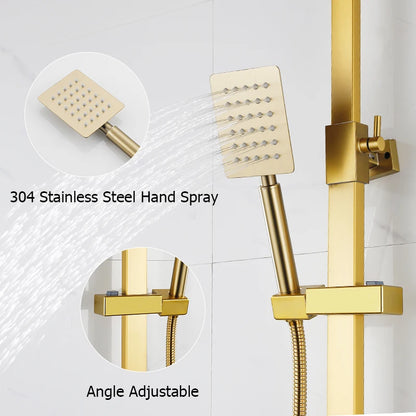 Oxg Shower Faucet Digital Display Bathroom Shower Rain