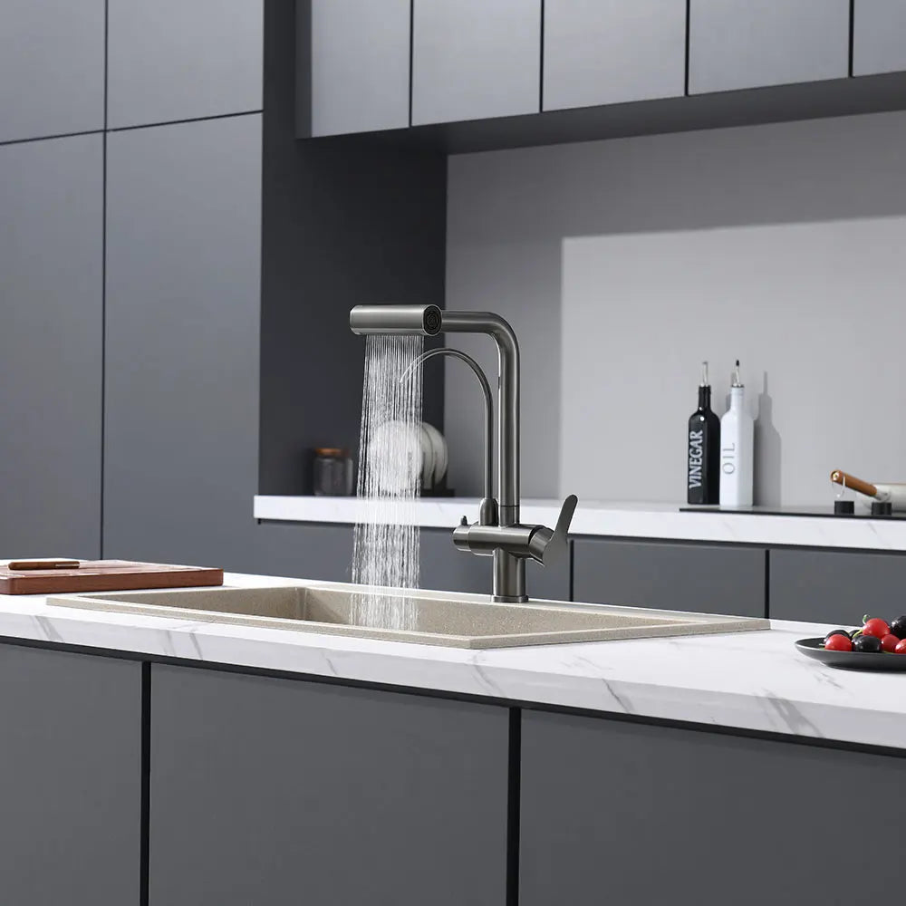 Waterfall Faucet Multi-Functional Mode Pure Cold Water Faucet