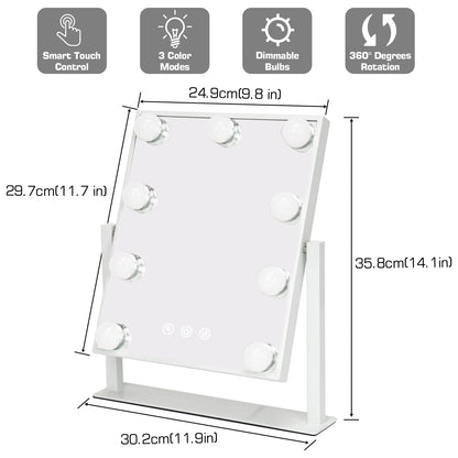 Vanity Mirror Hollywood Light Up Makeup Mirror Led