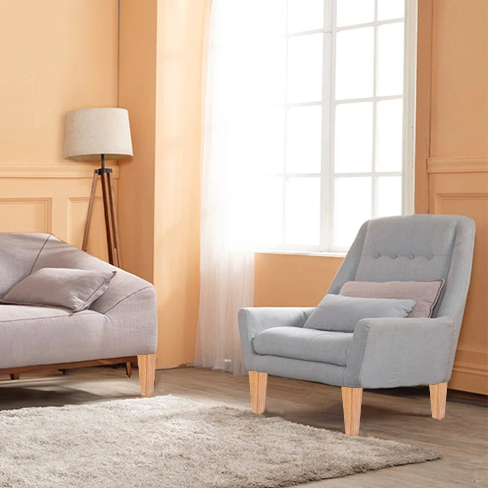 4pcs Solid Wood Furniture Legs Square Sofa Table