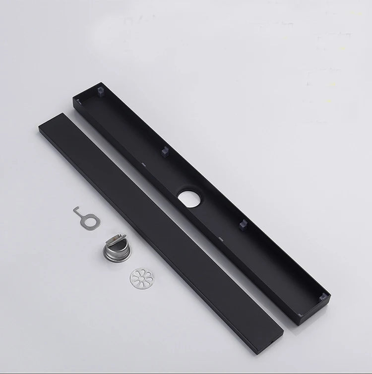 600 To 1000mm Black/Gold/Gunmetal Gray Long Strip Floor