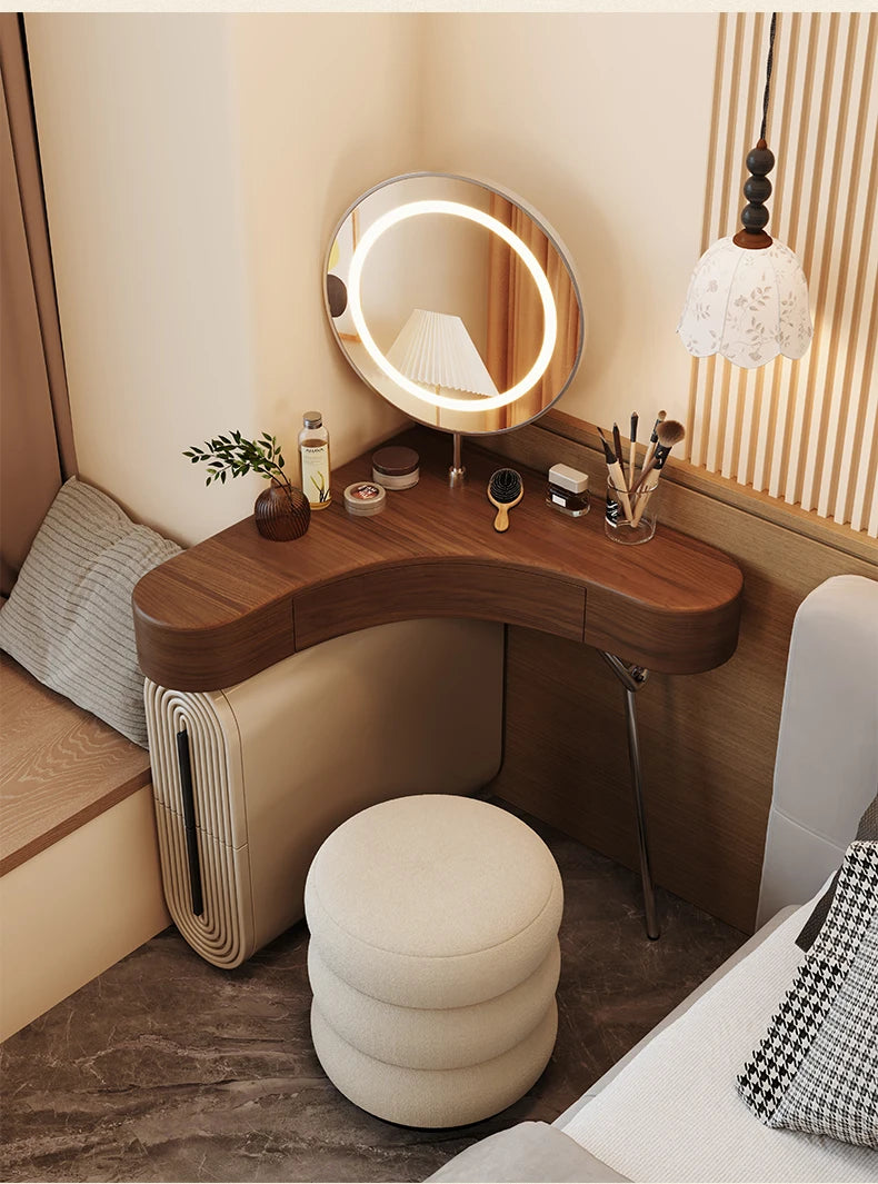 Vintage Unique Vanity Table Aesthetic Elegant Beauty Premium