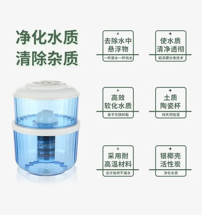220v Water Filter Pitcher Purifier Dispenser Use Removes