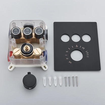 Digital Display Thermostatic Rain Shower System 14 20
