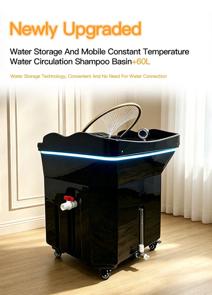 Head Spa Shampoo Basin 60l Water Storage Tank