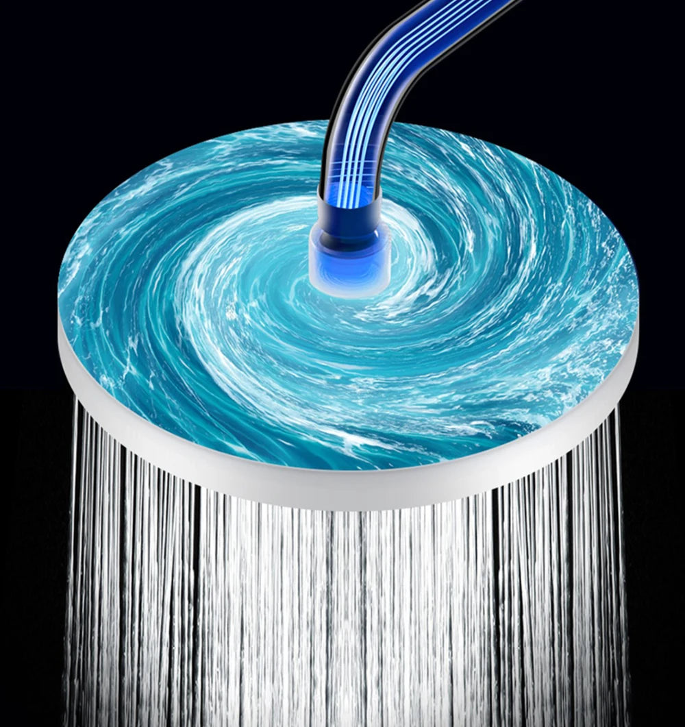 9/10 Inch 360 Swivel Rain Shower Head Internal