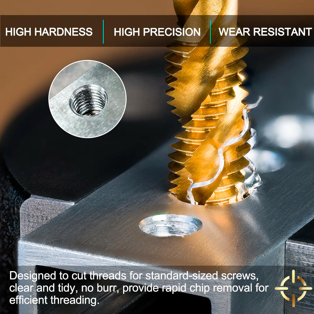 Xcan Thread Tap Hss 6542 M2-M18 Metric Screw