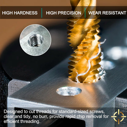 Xcan Thread Tap Hss 6542 M2-M18 Metric Screw