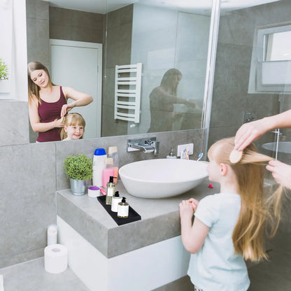 Bathroom Counter Tray Thickened Silicone Bathroom Vanity Tray
