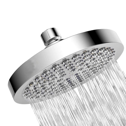 Inches High Pressure Rain Shower Head Arm 1min